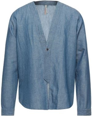 Dnl Shirt Cotton, Linen - Blue