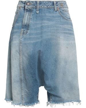 R13 Shorts Jeans - Blu