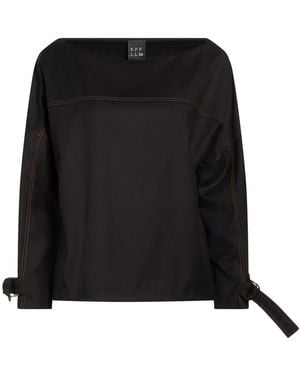 Spell Top Polyester, Rayon, Elastane - Black