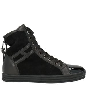 Hogan Rebel Sneakers Leather - Black