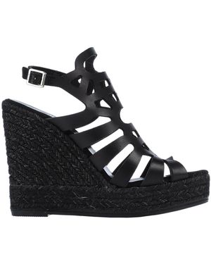 Kanna Sandals Cowhide - Black