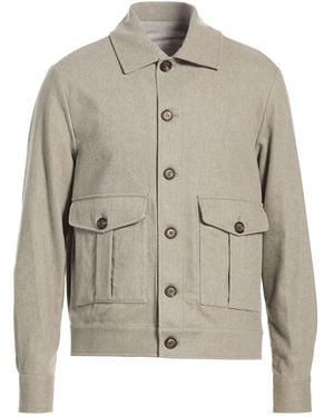 Eleventy Jacket Wool, Cashmere, Elastane - Gray