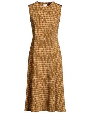 Caliban Midi-Kleid - Natur