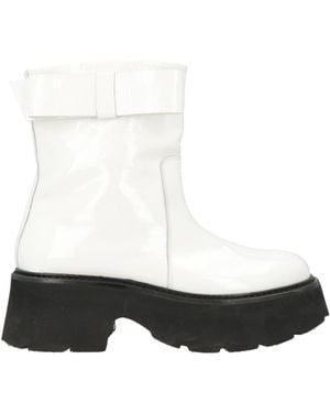 N°21 Ankle Boots Leather - White