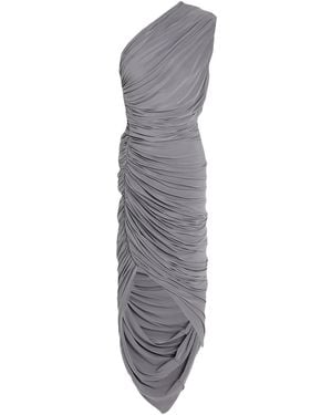 Alaïa Maxi Dress Viscose, Elastane - Gray