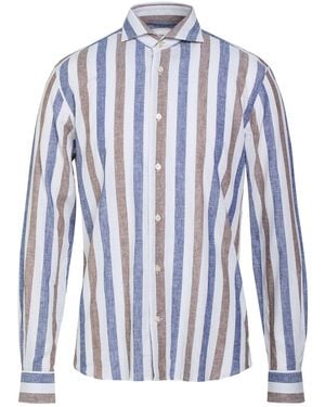 Xacus Shirt Linen, Cotton - Blue