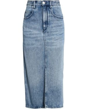 Isabel Marant Denim Skirt Lyocell, Cotton - Blue