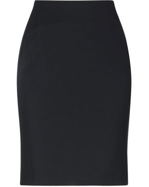 Emporio Armani Midi Skirt Virgin Wool, Elastane - Blue