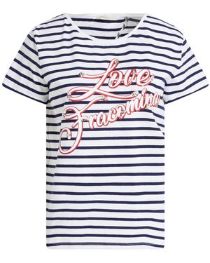 Fracomina T-Shirt Cotton, Elastane - White