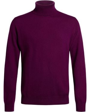 Aragona Rollkragenpullover - Lila