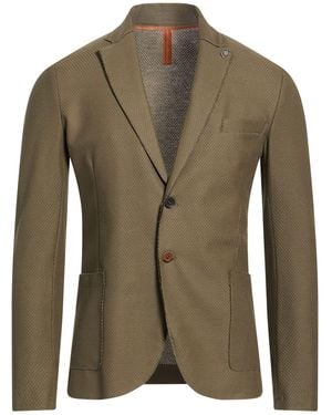 Bob Khaki Blazer Cotton, Polyester, Elastane - Green