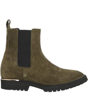 Bruglia Military Ankle Boots Leather - Green