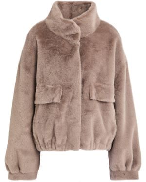 Max & Moi Shearling & Teddy - Brown