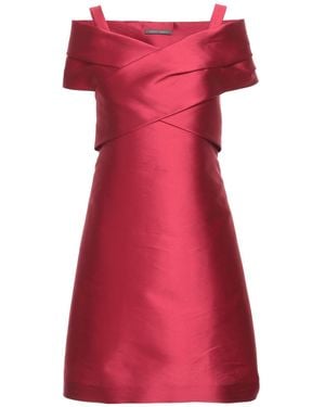 Alberta Ferretti Midi Dress - Red