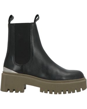 Maje Botines De Caña Alta - Negro