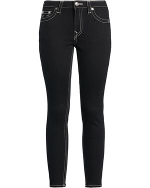 TRUE RELIGION Jeans Cotton, Polyester, Elastane - Black