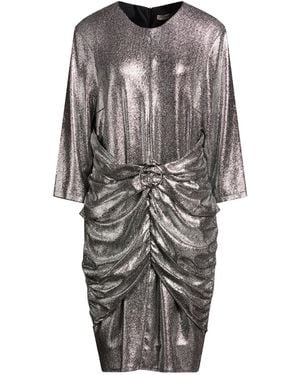 Rinascimento Midi Dress Polyamide, Elastane, Metal Fiber - Gray