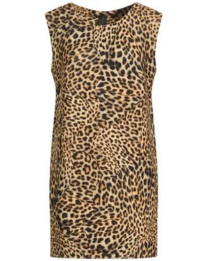 Norma Kamali Mini-Kleid - Natur