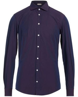 Massimo Alba Shirt Cotton - Blue