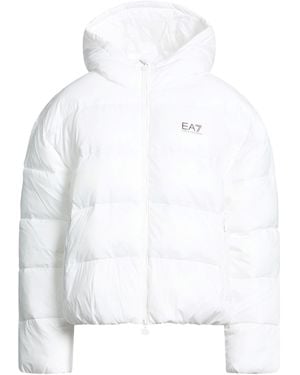 EA7 Puffer - White