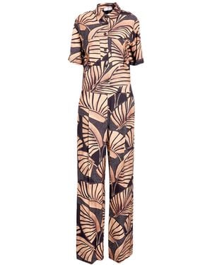 PT Torino Jumpsuit Viscose, Polyamide - White