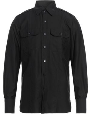 Tom Ford Shirt Cotton, Silk - Black