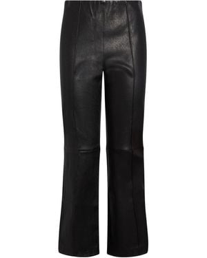 Rag & Bone Trousers Lambskin - Black