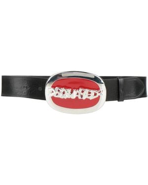 DSquared² Belt Leather - Red