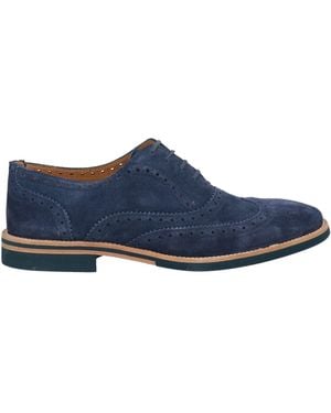 Pertini Lace-Up Shoes Leather - Blue