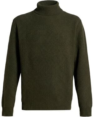 Messagerie Military Turtleneck Virgin Wool - Green