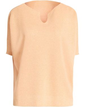 Le Tricot Perugia Jumper Viscose, Polyester - White