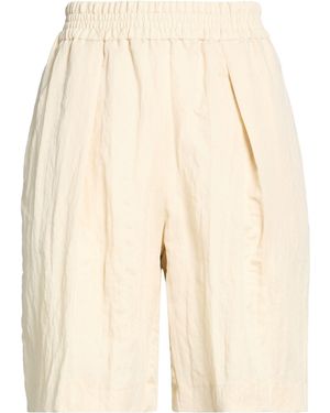 Samsøe & Samsøe Shorts & Bermuda Shorts Lyocell, Polyamide - Natural