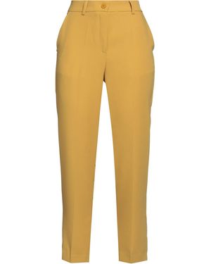 SKILLS & GENES Marigold Pants Polyester - Yellow