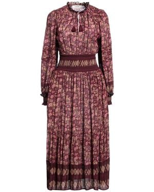 Sea Midi Dress - Red