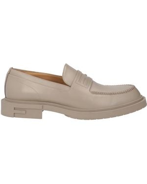 Fendi Loafers Calfskin - Gray