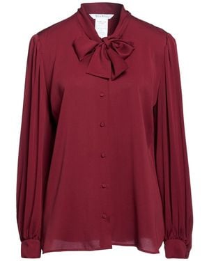 Max Mara Shirt Silk - Red