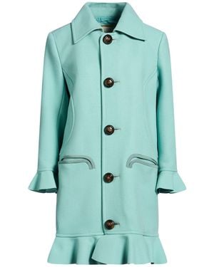 DSquared² Coat Virgin Wool, Polyamide, Silk - Green