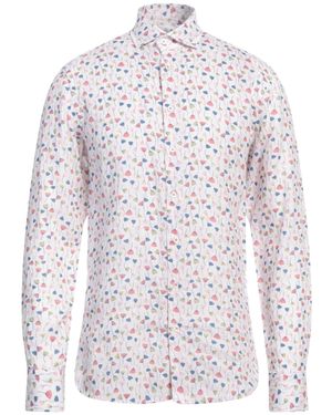 BASTONCINO Shirt Linen - White