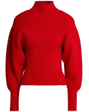 Ferragamo Turtleneck Virgin Wool, Cashmere - Red