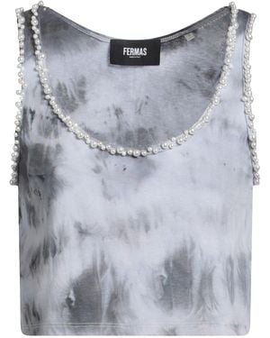 FERMAS Top Cotton - Blue