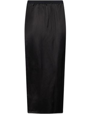 Wardrobe NYC Midi Skirt Viscose - Black
