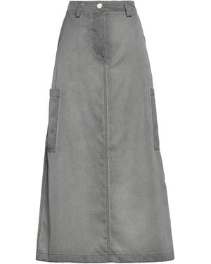 Sunnei Maxi Skirt Wool - Gray