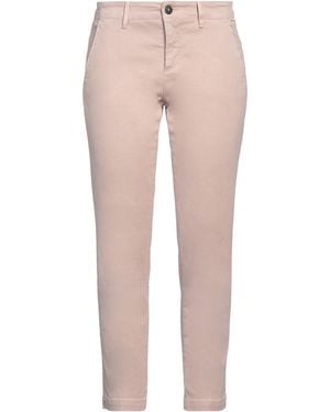 Roy Rogers Pants Cotton, Lyocell, Elastane - Natural