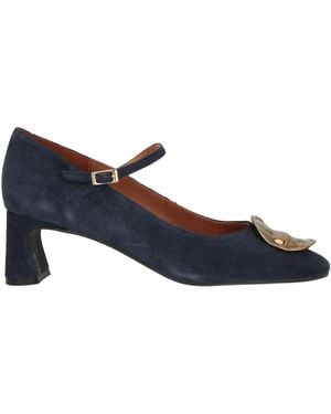 Ángel Alarcón Midnight Court Shoes Leather - Blue