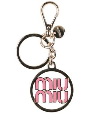 Miu Miu Key Ring - Pink