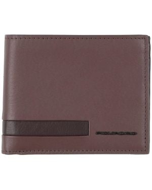 Piquadro Wallet Cow Leather - Brown