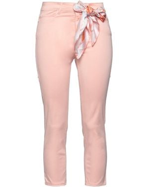 Guess Cropped Pants - Pink