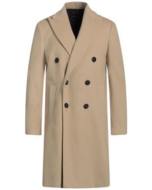 Brian Dales Coat Wool, Polyamide - Natural