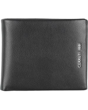 Cerruti 1881 Wallet Calfskin - Black