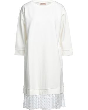 Twinset Mini Dress - White